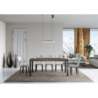 Tavolo allungabile 90x180/284 cm Everyday Premium telaio Antracite