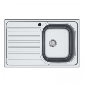 Lavello Classic 273 79x50 cm sinistro pratico e resistente