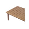 Salotto Cartagena Alluminio Effetto Legno Cuscini Rossi Moia