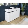 Sideboard BOB 3 ante con 1 cassetto made in Italy