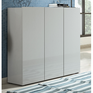 Scarpiera a 3 ante con 5+5 ripiani MISTER made in Italy