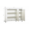 Credenza a 3 ante XL GENIO made in Italy