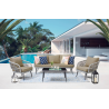 set da giardino Aruba in rattan - 3 pezzi