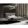 Letto matrimoniale Cecilia struttura made in Italy