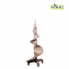 Albero di Natale in legno 120 cm a una spirale decorativo