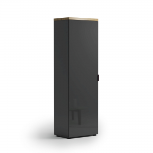 Zoom Armadio 1 anta e 5 ripiani IDEA made in Italy