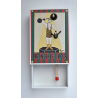 Orologio da parete a cucù MATCHBOX 4 Made in Italy