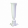 Portavaso resina bianco lucido cm 45x45h140