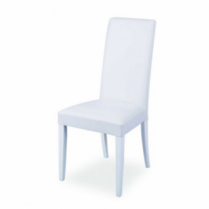 Set di 2 sedie imbottite Nancy bianca | Sedie moderne casa