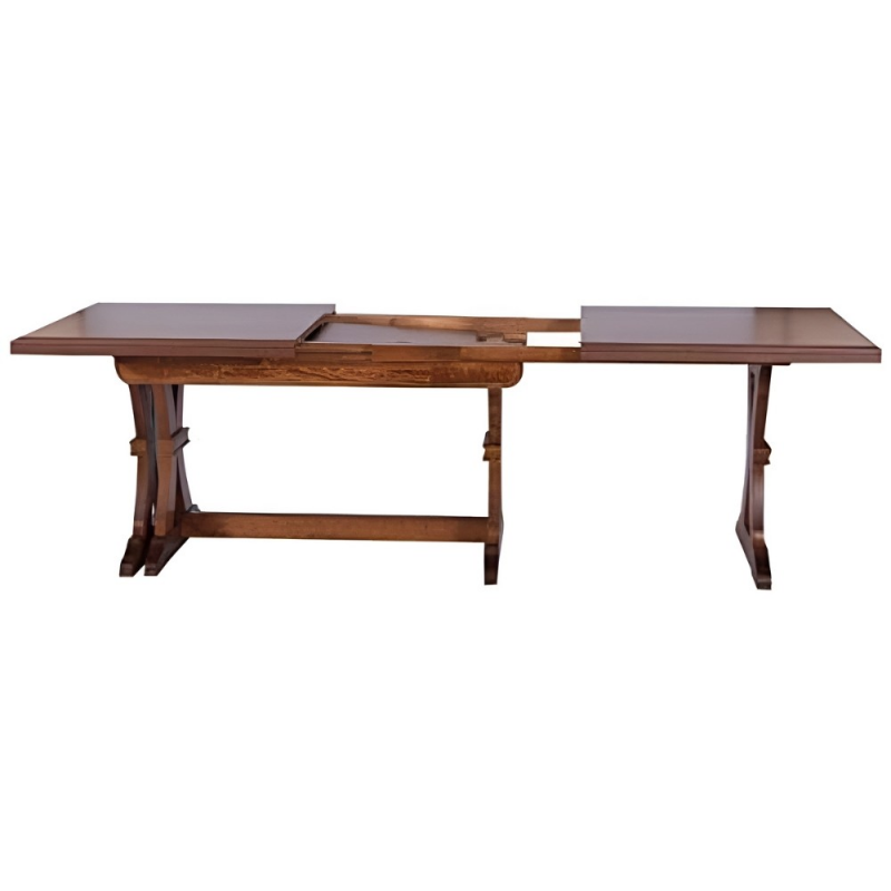 Tavolo allungabile Polignano 180x100 legno massello elegante