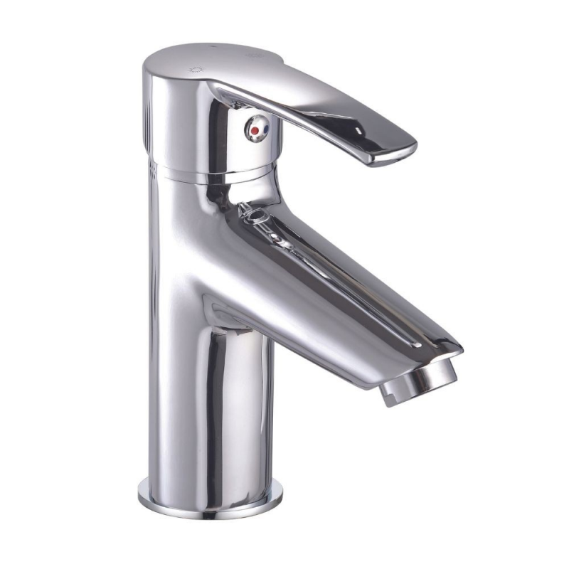 Miscelatore bidet Dynobis cromato con aeratore fisso moderno