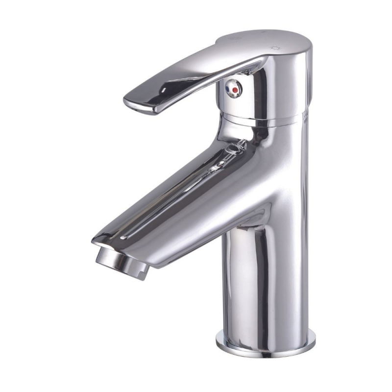 Miscelatore bidet Dynobis cromato con aeratore fisso moderno