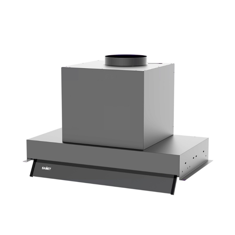 Cappa sottopensile Samet Kripto60 inox classe D | Cappe cucina
