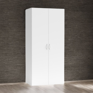 Armadio 2 ante Seba 2 colore bianco pratico e moderno