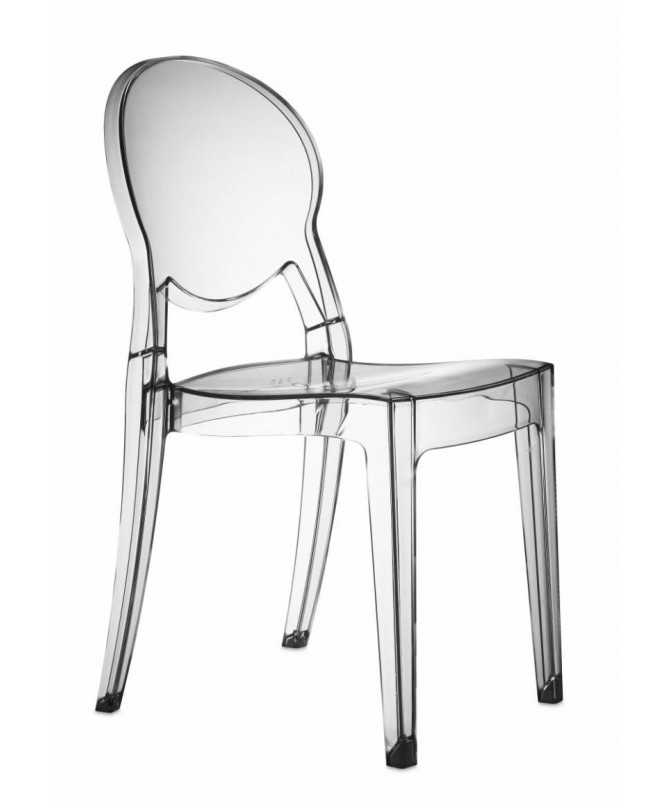 Sedia Igloo Chair Set 2 ignifuga policarbonato Made in Italy SCAB DESIGN
