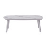 Salotto Cadice Alluminio Bianco Bracciolo Effetto Legno Moia
