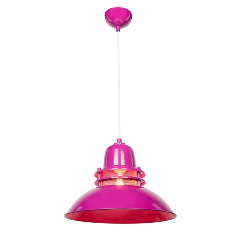 Lampada da soffitto Tibet ASZ0872 fucsia moderna e colorata