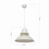 Lampada da soffitto Tibet ASZ0872 fucsia moderna e colorata