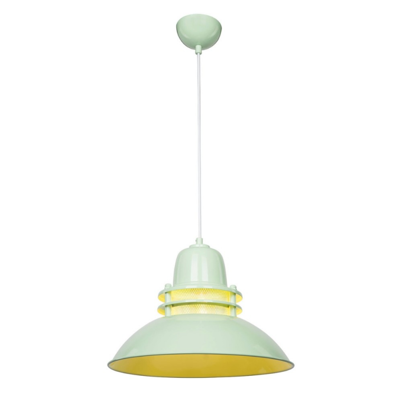 Lampada da soffitto Tibet ASZ0873 verde menta moderna e luminosa