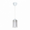 Lampada da soffitto Optical ASZ1025 paralume plastica trasparente