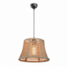 Lampada da soffitto Besta ASZ1745 paralume in iuta naturale design