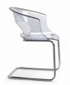 Poltrona Miss B Set da 2 antishock oscillante policarbonato - Made in Italy SCAB DESIGN