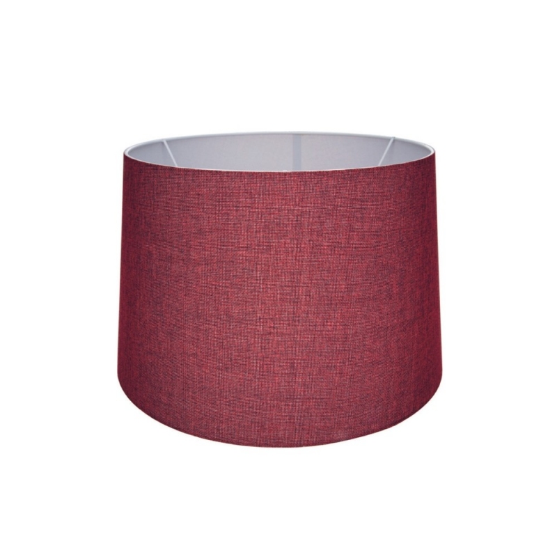Paralume Deco MDL3011 in tessuto rosso per lampada da terra