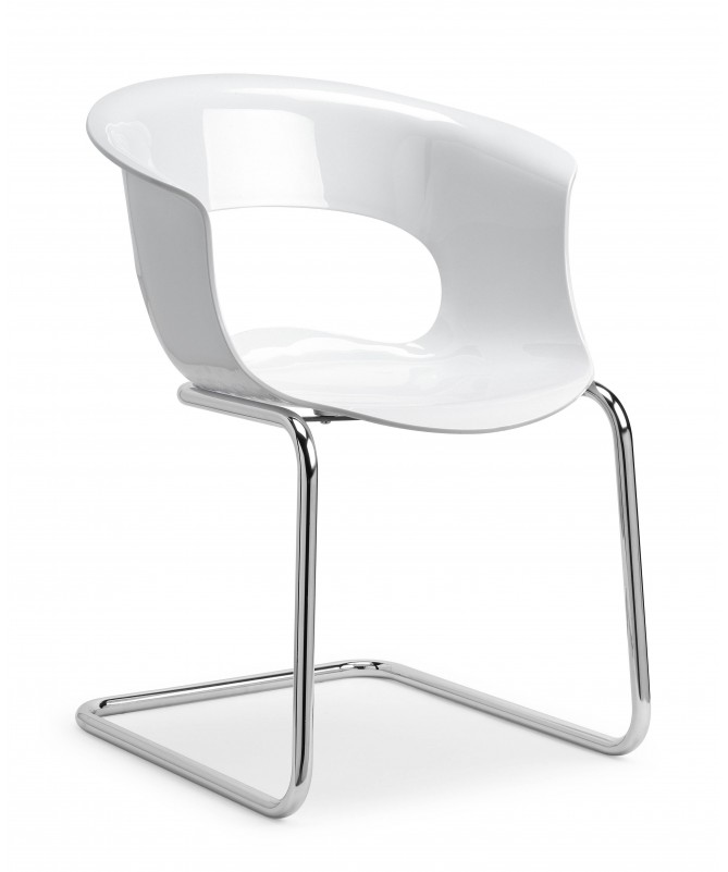 Poltrona Miss B Set da 2 antishock oscillante policarbonato - Made in Italy SCAB DESIGN