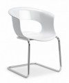 Poltrona Miss B Set da 2 antishock oscillante policarbonato - Made in Italy SCAB DESIGN