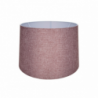 Lampada da terra Rodibi3012 piantana bianca paralume rosa moderna