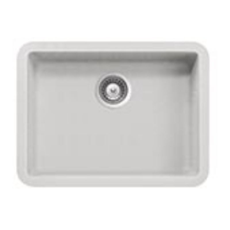 Lavello monovasca Smeg VST50AL 50 cm sottotop alluminio