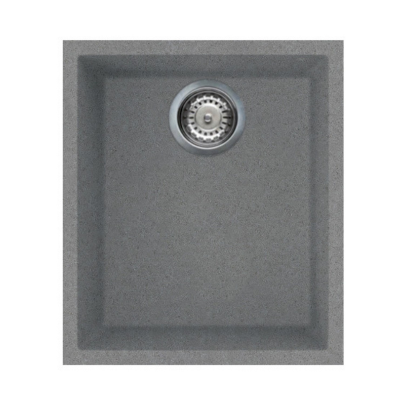 Lavello Smeg VZUM40TT 40x34 cm sottotop 1 vasca titanio moderno