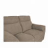 Divano recliner Boston 2 posti elettrico in tessuto giulia 9703 cappuccino