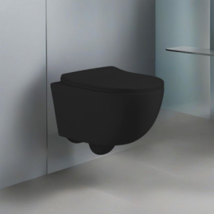 WC sospeso YJ-2381MB nero opaco – Design moderno bagno