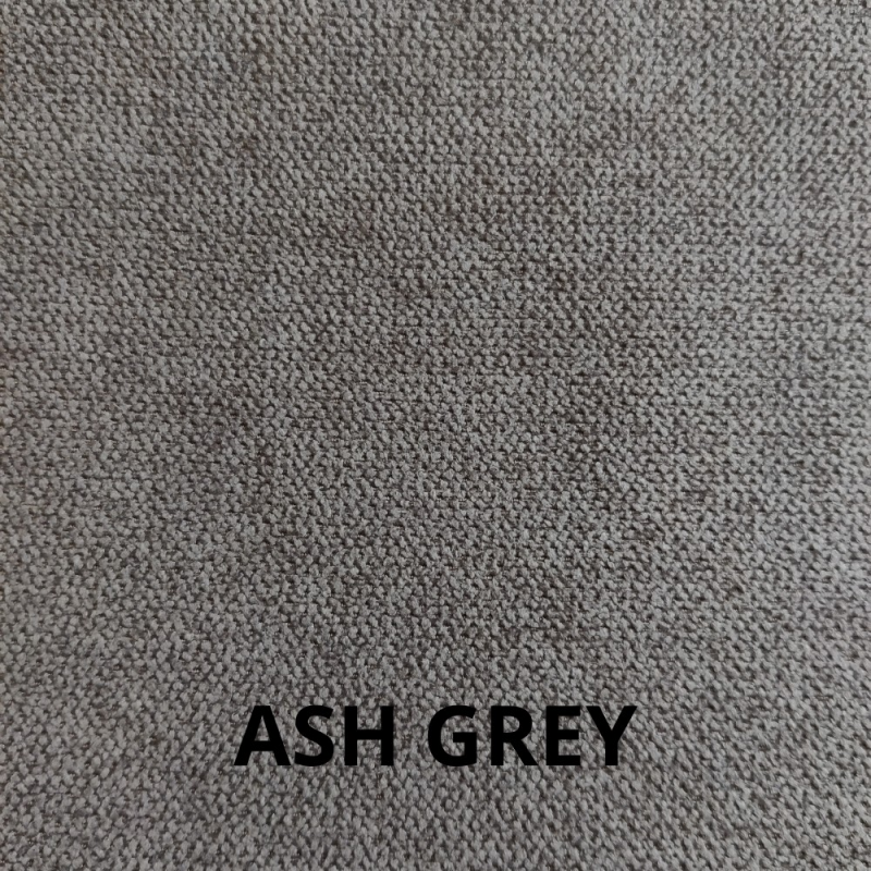 Letto singolo Ascoli contenitore tessuto ash grigio moderno