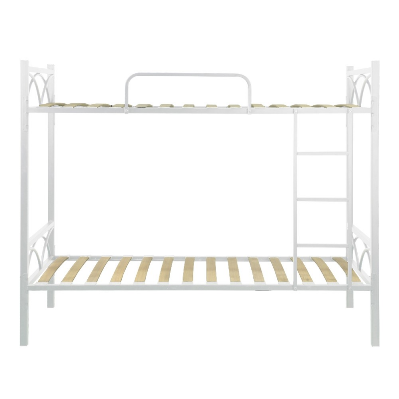 Letto a castello Wind bianco – Struttura in metallo robusta