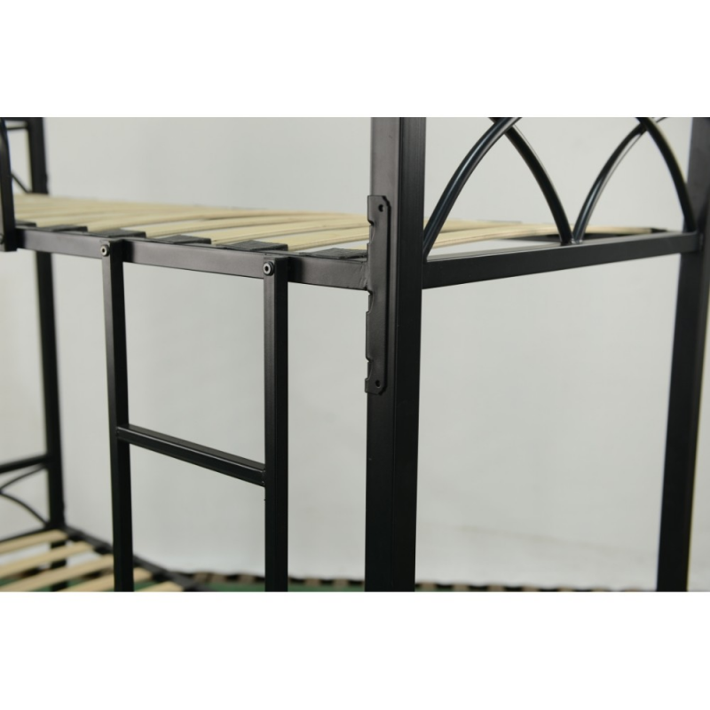 Letto a castello Wind bianco – Struttura in metallo robusta