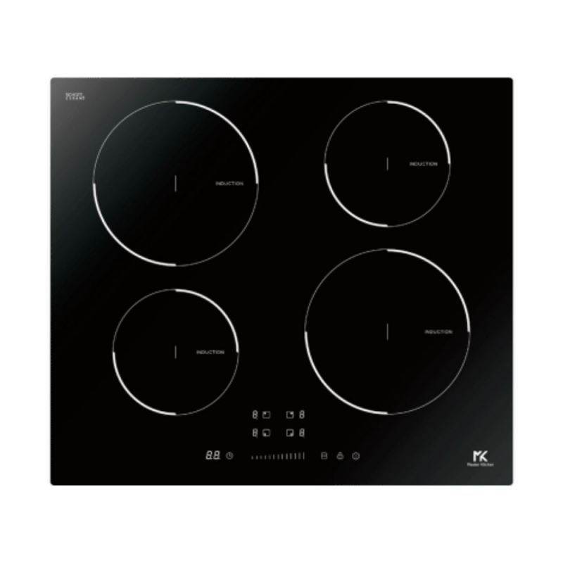 Piano cottura induzione incasso Master Kitchen MKHI604BK 4 zone nero