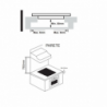 Piano cottura induzione incasso Master Kitchen MKHI604BK 4 zone nero