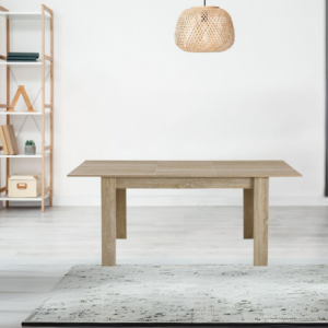 Tavolo allungabile Tony rovere 140x90x78 cm moderno e pratico