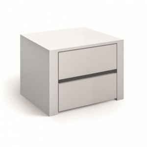 Cassettiera interna Alice 450 bianca con 2 cassetti