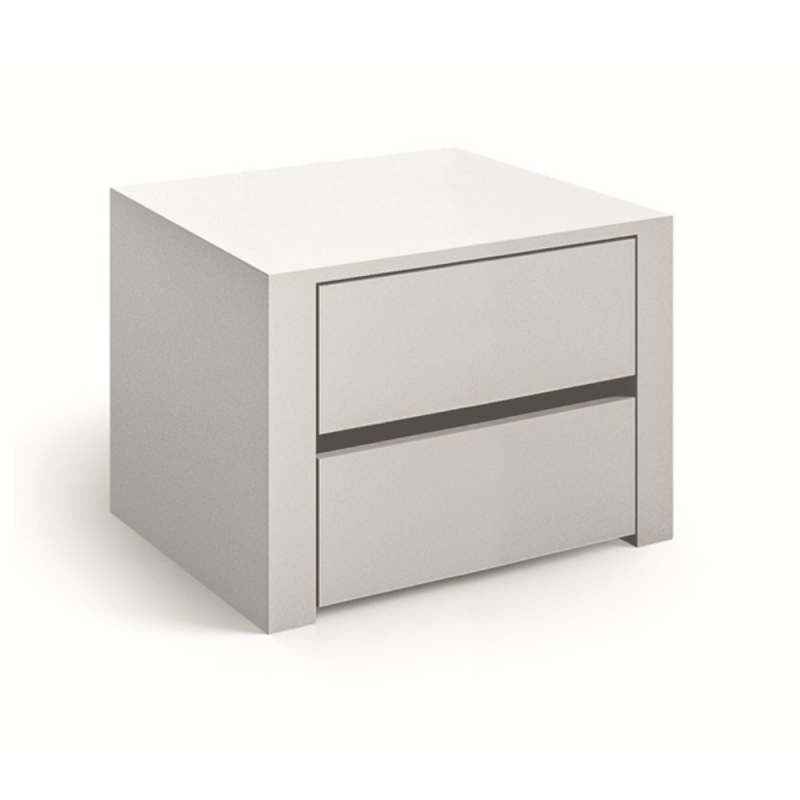 Cassettiera interna Alice 450 bianca con 2 cassetti