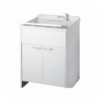 Mobile lavatoio Garden 60x50 cm 2 ante bianco bagno