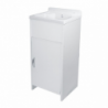 Mobile lavatoio Rocco esterno 42,5x34,5cm bianco compatto