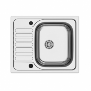 Zoom Cucinino 120 cm 2 ante e cassettiera e piano cottura in vetroceramica bianco larice 120x60x85H