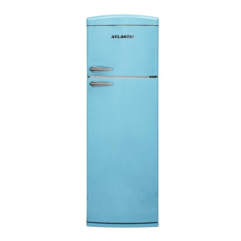 Frigorifero doppia porta Atlantic blue 311 lt stile retrò
