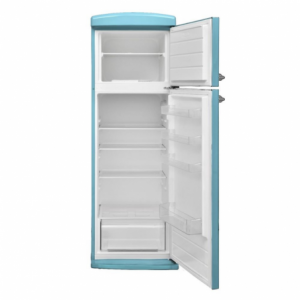 Zoom Frigorifero doppia porta ATBM346BL 311 LT in blue retrò Atlantic classe F