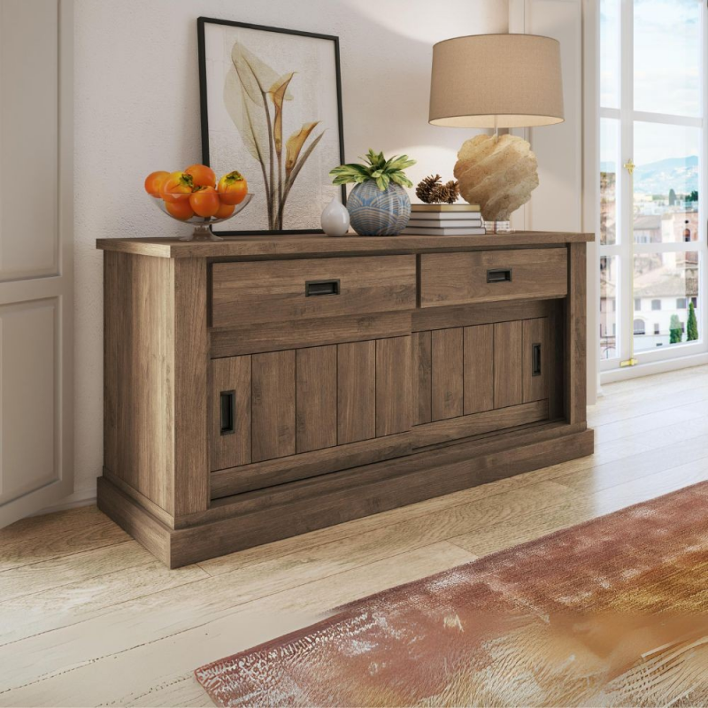 Madia Anthony 52 noce eastwood con ante scorrevoli e cassetti