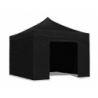 Telo laterale 3x2mt nero impermeabile di ricambio per gazebo richiudibile