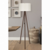 Lampada da terra Aden ASZ1460 noce e tessuto crema elegante